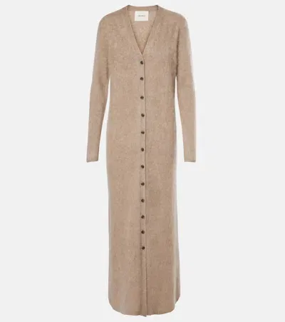 Lisa Yang Carlie Convertible Cashmere Maxi Dress In Neutral