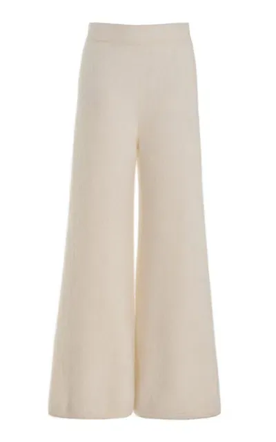 Lisa Yang Ellery Brushed-cashmere Trousers In Neutral