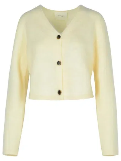 Lisa Yang Filippa Cream Cashmere Cardigan