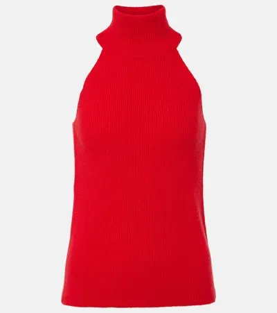 Lisa Yang Freya Racerback Cashmere Tank Top In Red