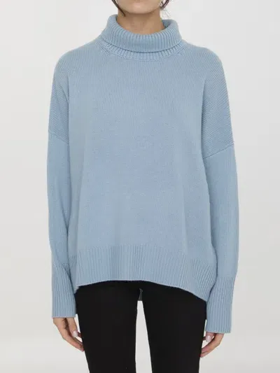 Lisa Yang Heidi Sweater In Blue