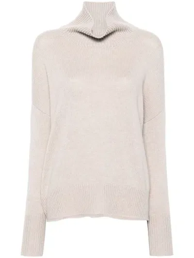 Lisa Yang Heidi Sweater In Beige