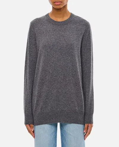 Lisa Yang Helena Cashmere Sweater In Grey