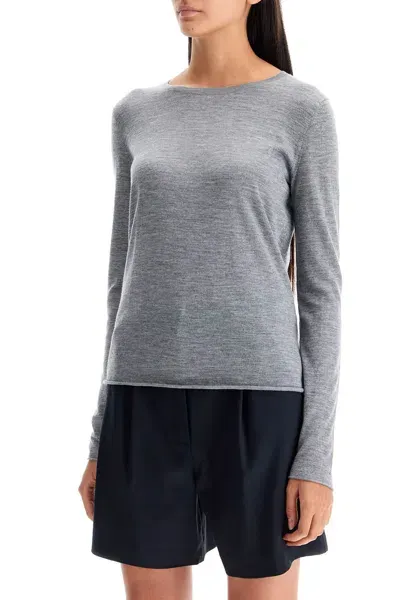 Lisa Yang Pullover Alba In Cashmere In Grey