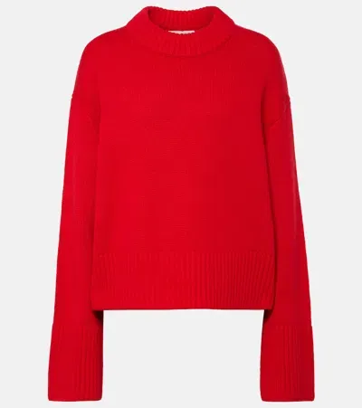 Lisa Yang Sony Cashmere Sweater In Red