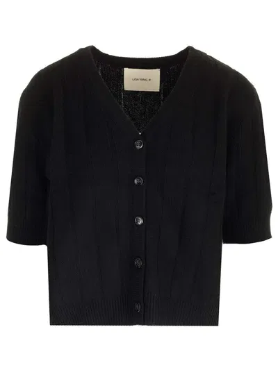 Lisa Yang The Idun Cardigan In Black