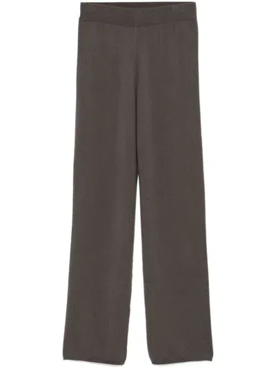 Liska Cashmere Track Trousers In 灰色