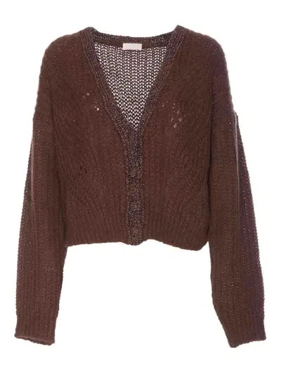 Liu •jo Liu Jo Sweaters In Brown