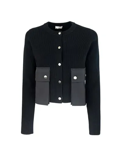 Liu •jo Liu Jo Cardigan In Black