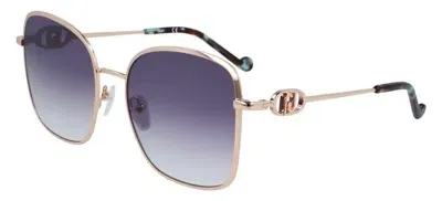 Liu-jo Eyewear Liu Jo Mod. Lj155s In Gold