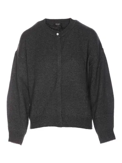 Liu •jo Grey Cardigan