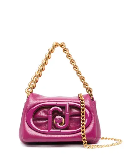 Liu •jo Lapuffy Mini Bag In Pink