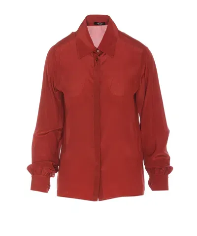 Liu •jo Shirt In Red