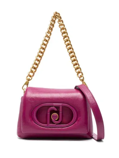 Liu •jo Small Lapuffy Cross Body Bag In Pink