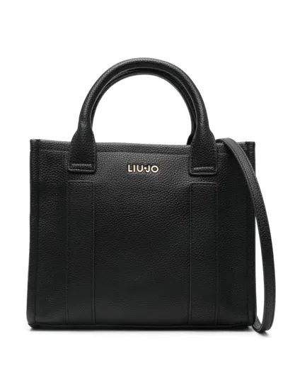 Liu •jo Small Ridhi Tote Bag In Black