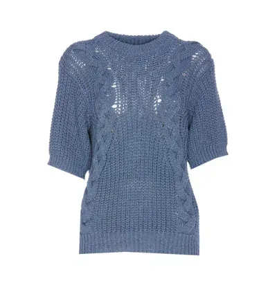 Liu •jo Liu Jo Sweaters In Blue