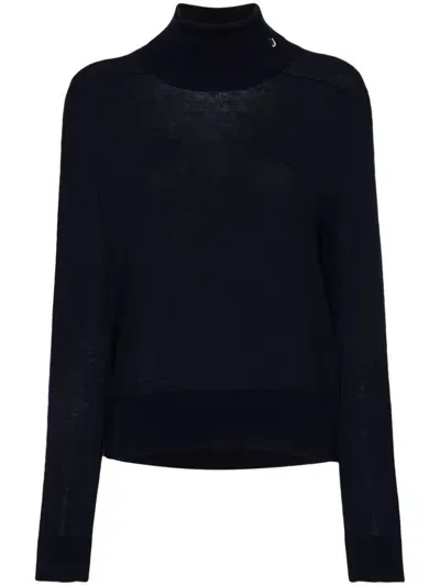 Liu •jo Turtleneck Sweater In Schwarz