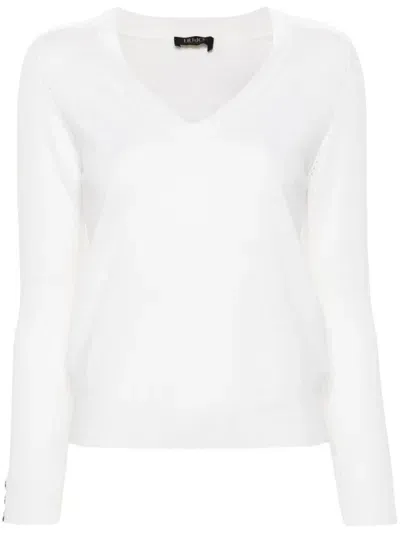 Liu •jo Wool Jumper In White