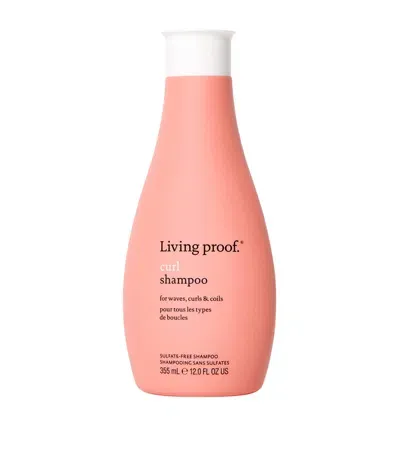 Living Proof Curl Shampoo In White