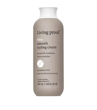 Living Proof No Frizz Smooth Styling Cream In White