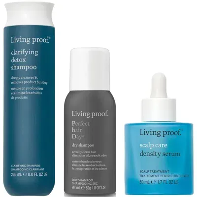 Living Proof Scalp Care Bundle In White