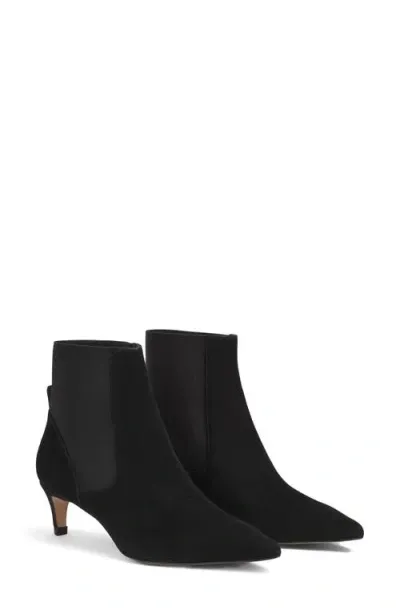 Lk Bennett Adya Pointed Toe Chelsea Boot In Black