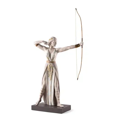 Lladrò Porcelain Diana Figurine In Neutral