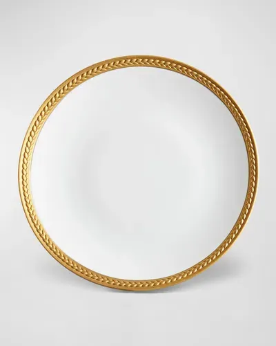 L'objet Soie Tressee 24k Gold-plated Bread & Butter Plate