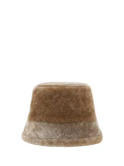 Loewe Bucket Hat In Beige