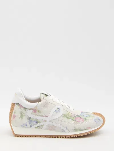 Loewe Flow Runner Sneakers In White