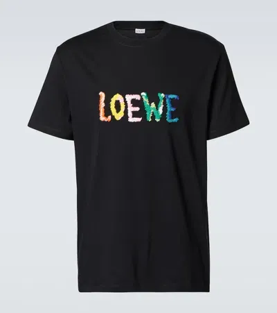 Loewe Relaxed Fit T-shirt In Black