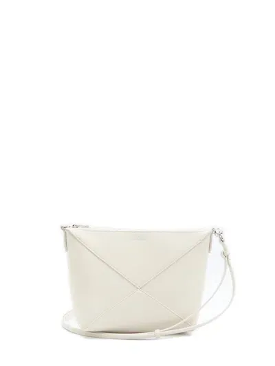 Loewe Puzzle Fold Pouch In White