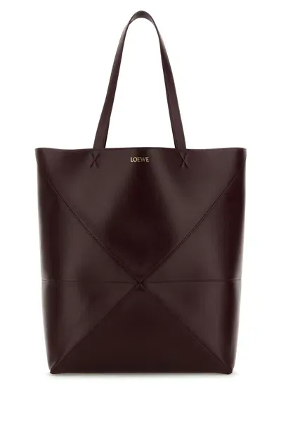 Loewe Puzzle Fold Tote Large-tu Nd  Male In Brown