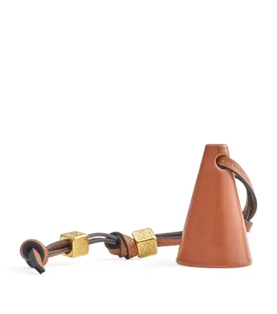 Loewe Terracotta Candle Snuffer In Brown