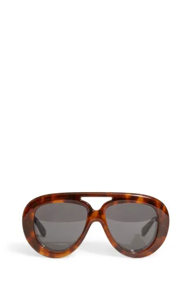 Loewe Unisex Brown Eyewear