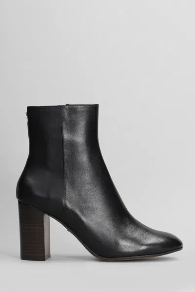 Lola Cruz Manon High Heels Ankle Boots In Black