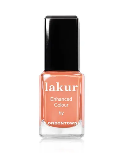 Londontown Lakur Enhanced Colour Nail Polish 0.4 Oz. In Paloma (vibrant California Peach)