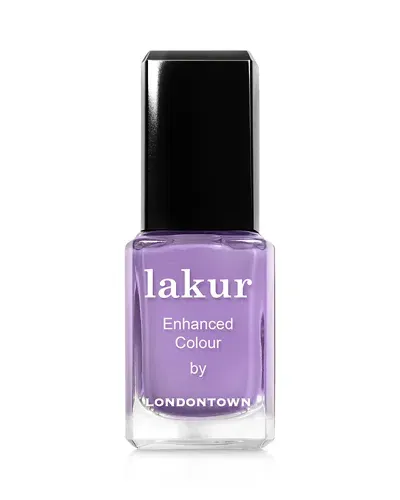 Londontown Lakur Enhanced Colour Nail Polish 0.4 Oz. In Road Trip (psychedelic Lavender)