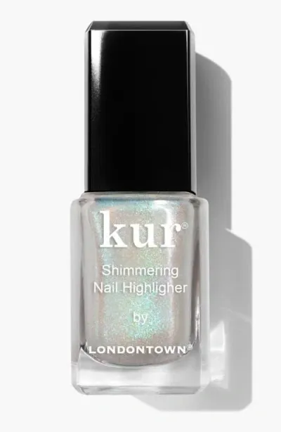 Londontown Shimmering Nail Highlighter Polish In White