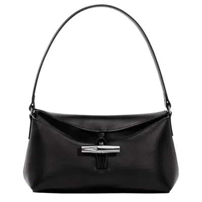 Longchamp Hobo Bag S Le Roseau In Black