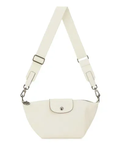 Longchamp Le Pliage Extra Shoulder Bag In White