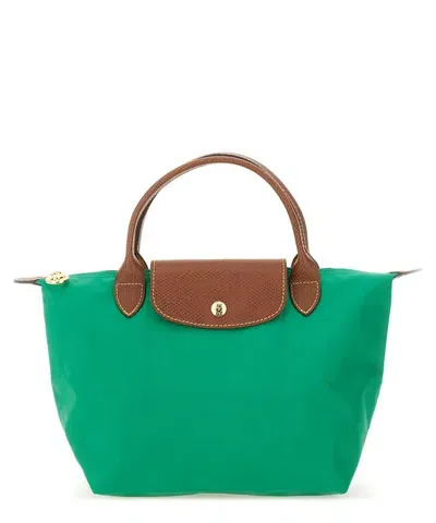 Longchamp Le Pliage Small Tote Bag In Green