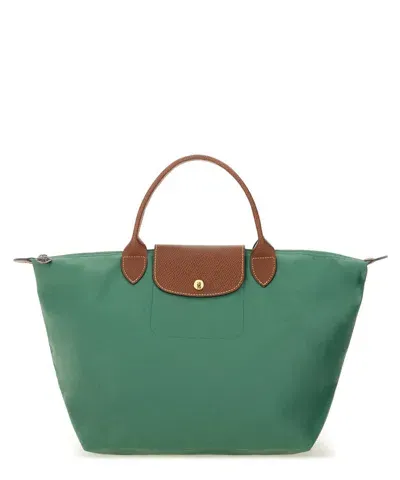 Longchamp Le Pliage Tote Bag In Green