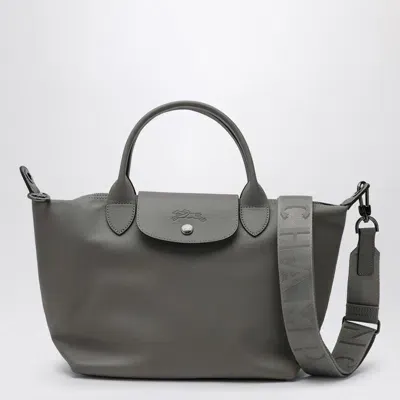 Longchamp S Le Pliage Xtra Grey Bag In Black