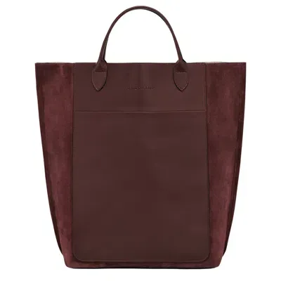 Longchamp Sac Cabas M Cabas  In Burgundy