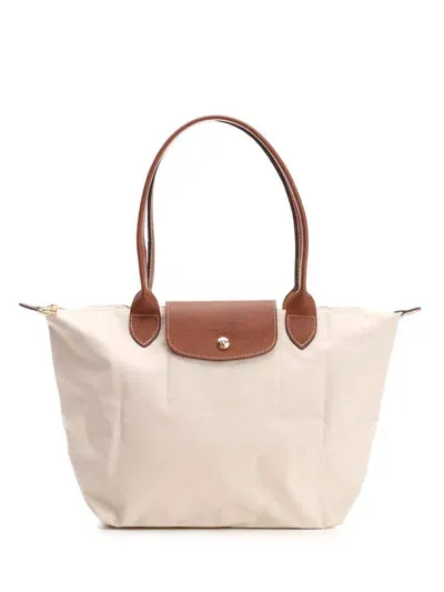 Longchamp Small Le Pliage Original Tote Bag In White