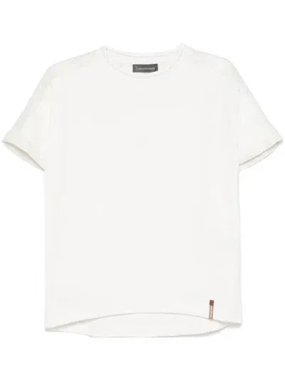 Lorena Antoniazzi Panelled T-shirt In White