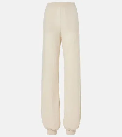 Loro Piana Alpe Cashmere Sweatpants In Neutrals