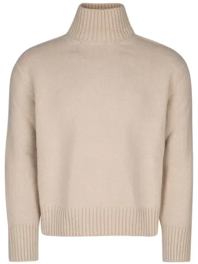 Loro Piana Cashmere Jumper In Nude