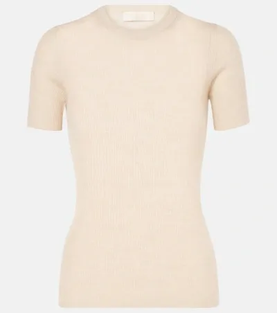 Loro Piana Cocooning Cashmere Sweater In Beige